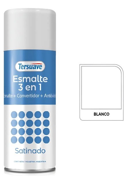 AEROSOL BLANCO SATINADO 250CC TERSUAVE